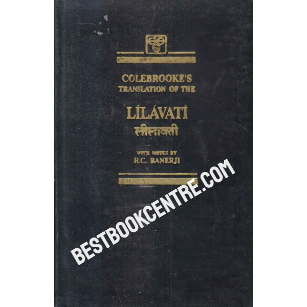 colebrookes translation of the lilavati