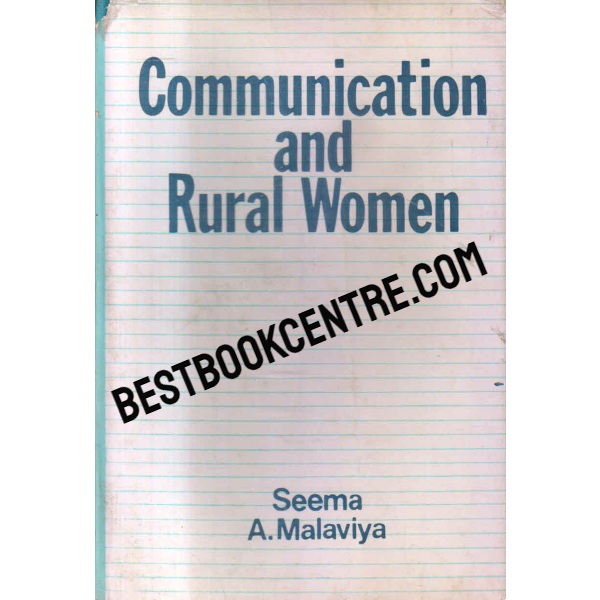 communication and rural women 1st edition