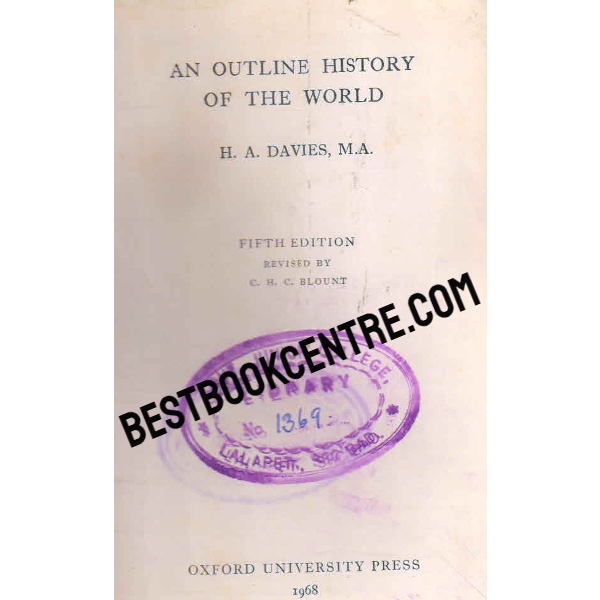 an outline history of the world