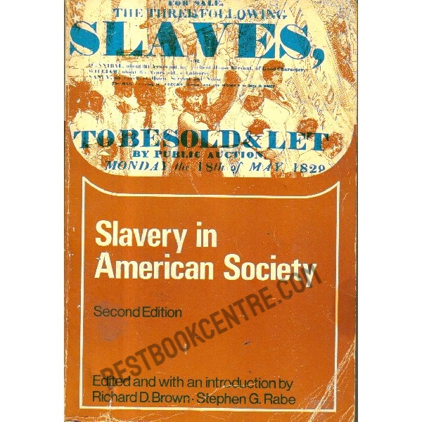 Slavery in American Society