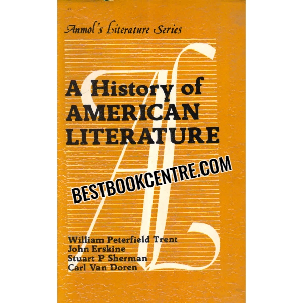 a history of american literature volume 2