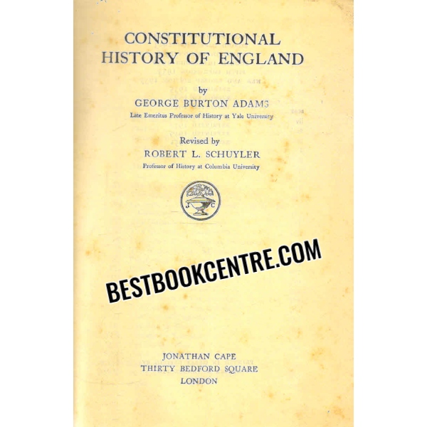 constitutional history of england 