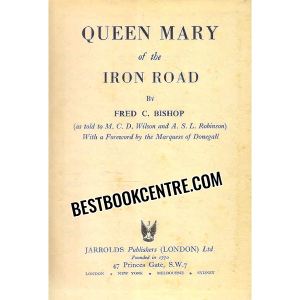 queen mary of the iron road 1st edition