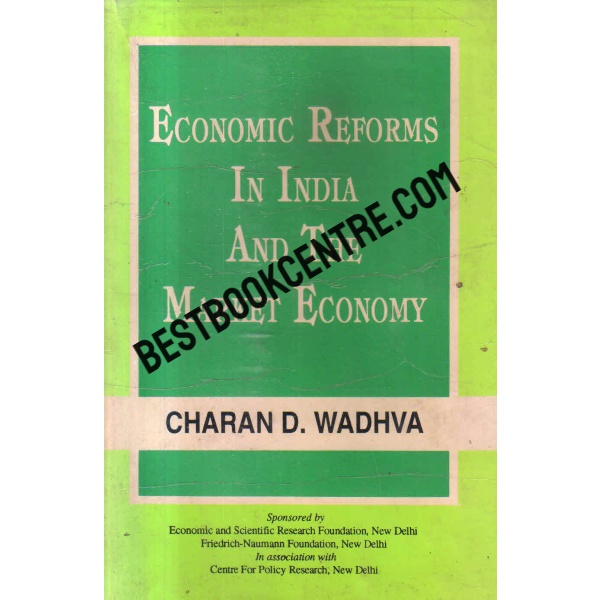 economic reforms i india and the market economy 1st edition