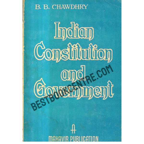 Indian Constitution and Government