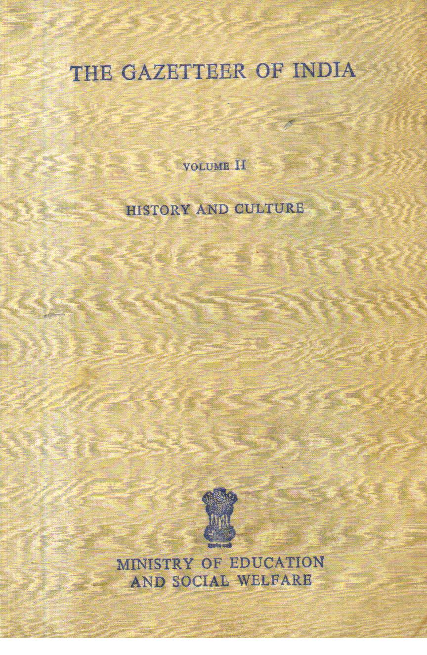 The Gazetteer of India Volume 2