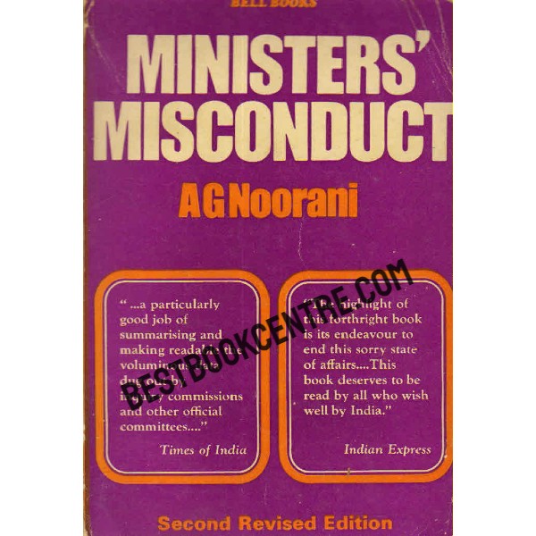 Minister Misconduct 1st edition 