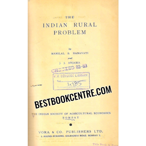 the indian rural problem 