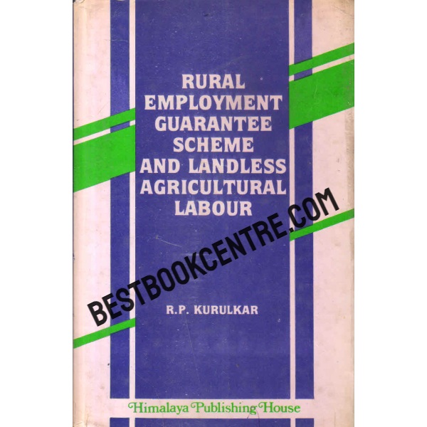 rural employment guarantee scheme 1st edition