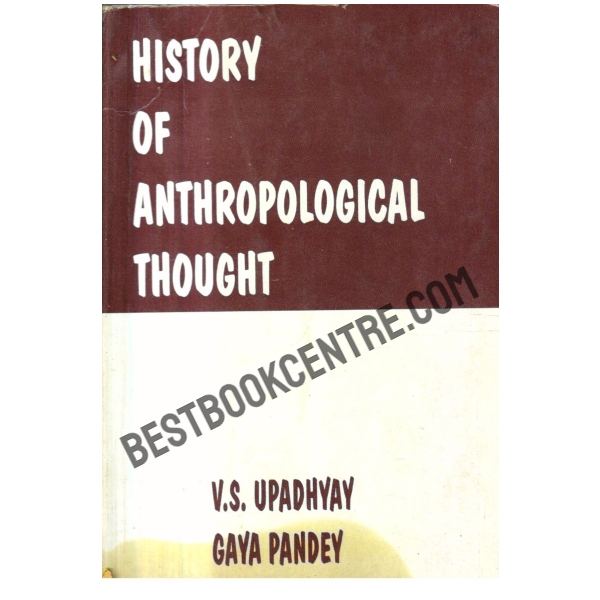 History of Anthropological Thought