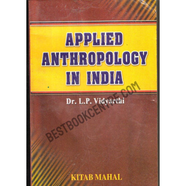 Applied Anthropology in India