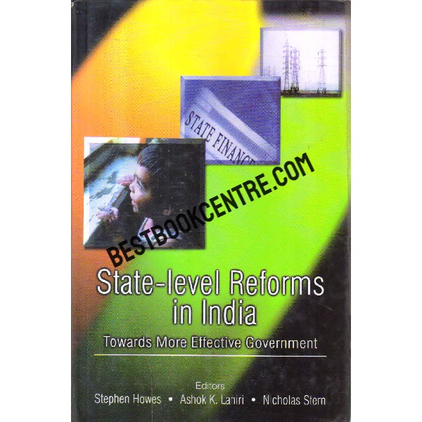 state level reforms in india 1st edition