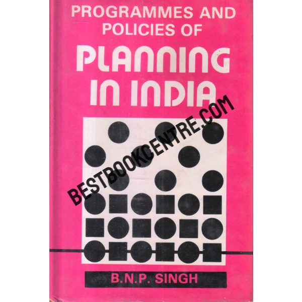 programmes and polices of planning in india