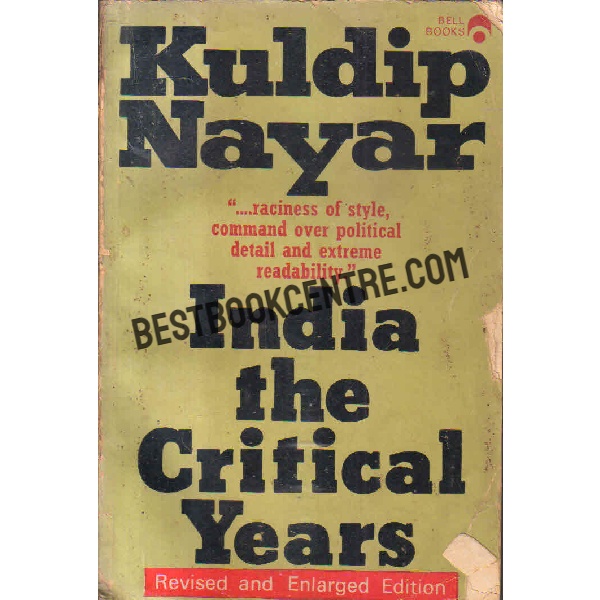 India the critical years