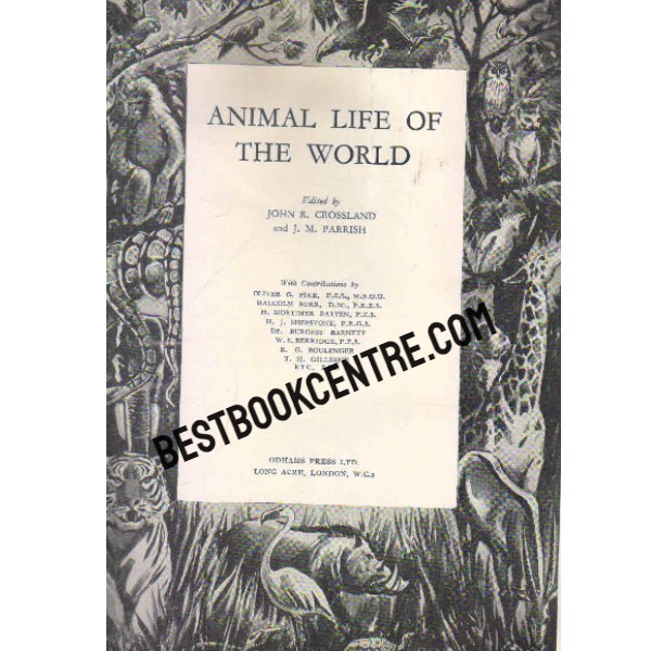 animal life of the world 1st edition
