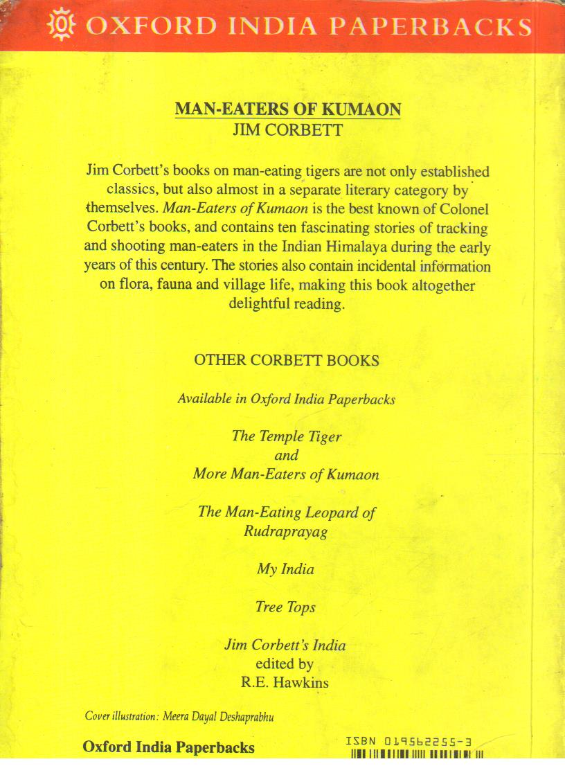 Man-Eaters of Kumaon.