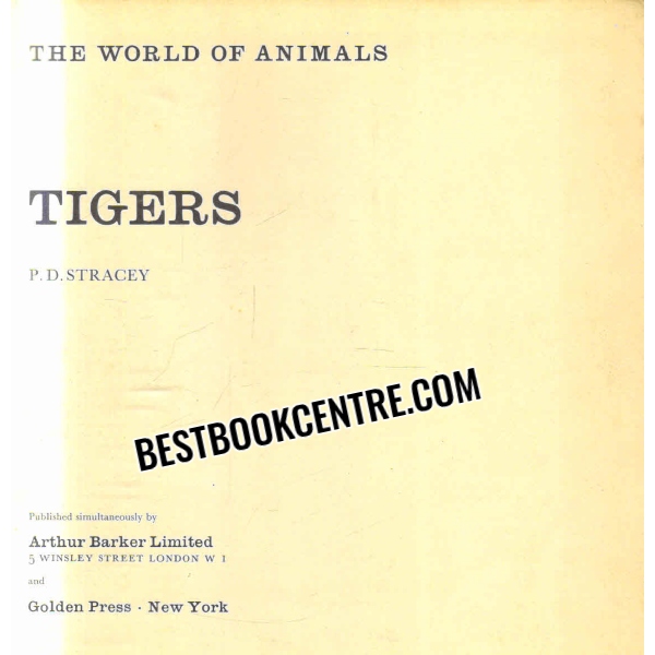 the world of animals tigers 