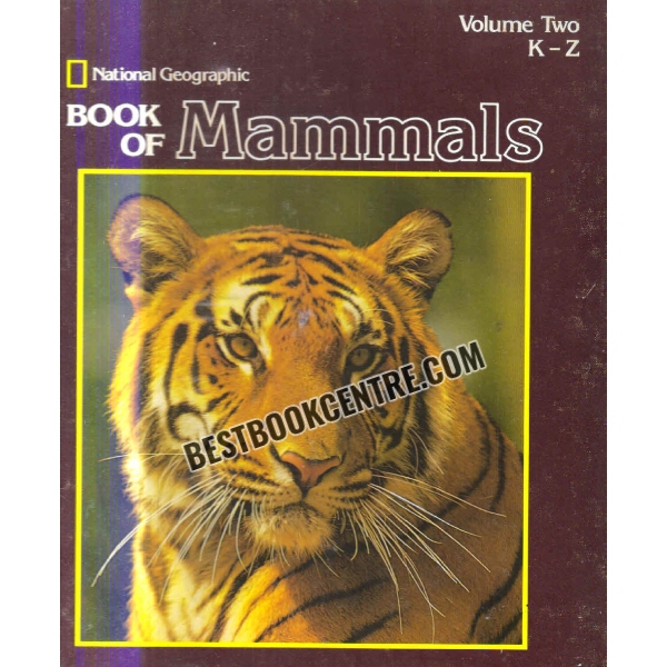 national geographic book of mammals volume 1 and 2