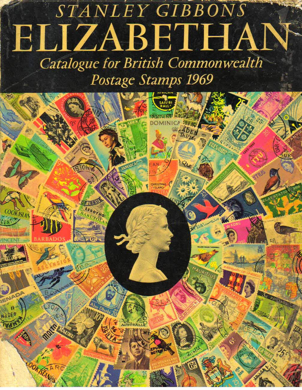 Stanley gibbons Elizabethan Catalogue for British commonwealth postage stamps 1969