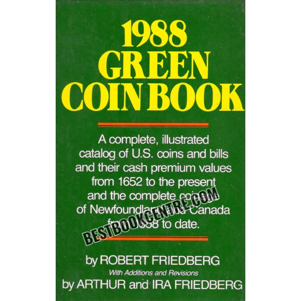 1988 green coin book 