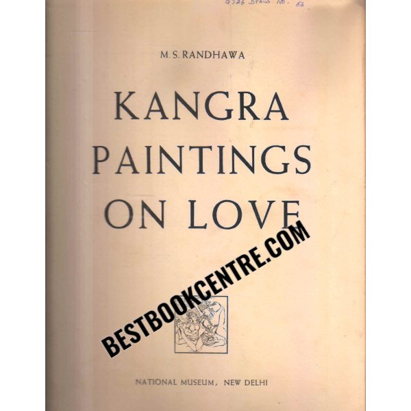 kangra paintings on love 1st edition
