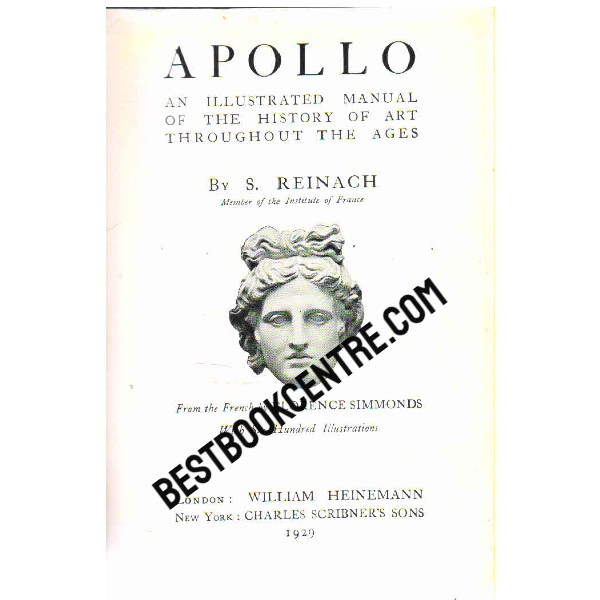 Apollo an Ilustrated Manual of the History of Art throughout the ages