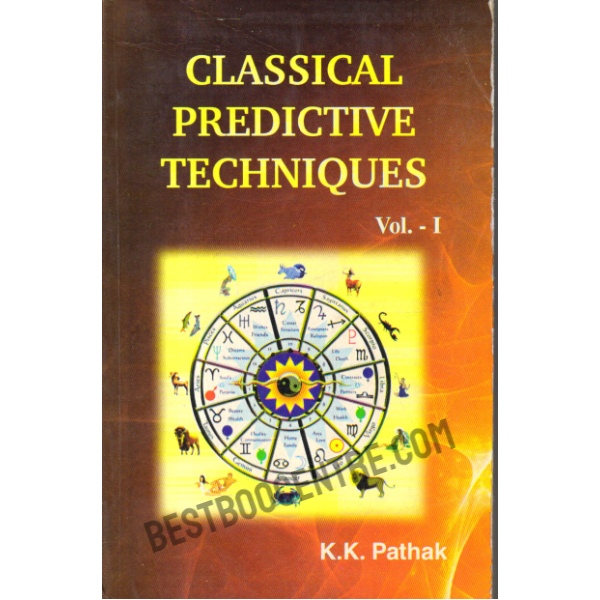 Classical Predictive Techniques volume 1