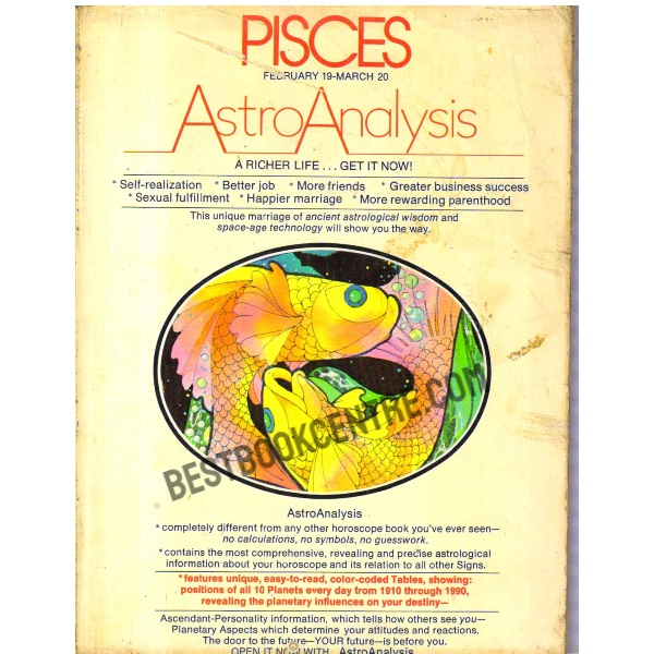 Astro Analysis Pisces February 19-March 20