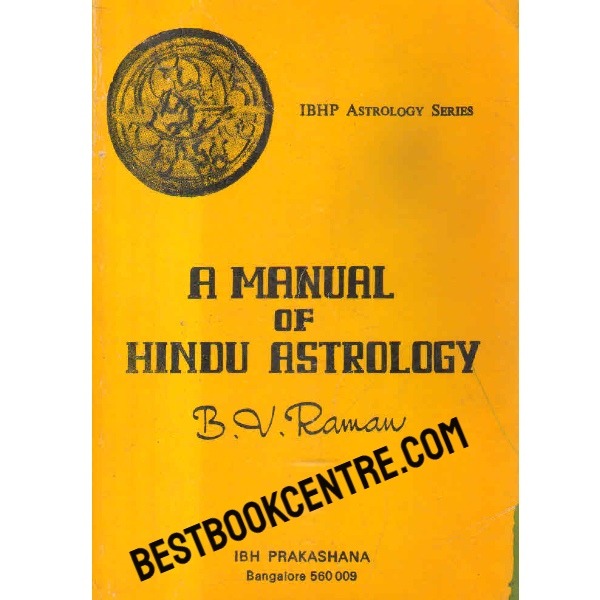 a manual of hindu astrology 