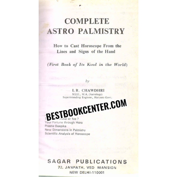 complete astro palmistry