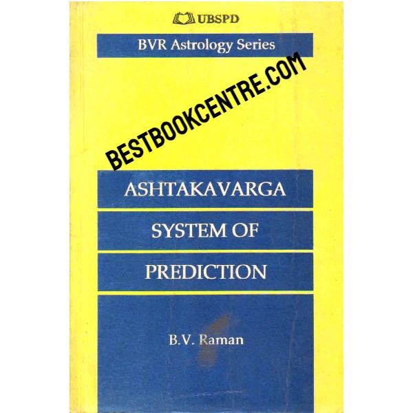 Ashtakavarga System of Prediction