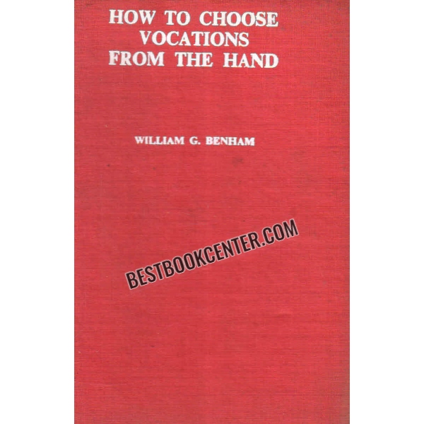 how to choose vocations from the hand 