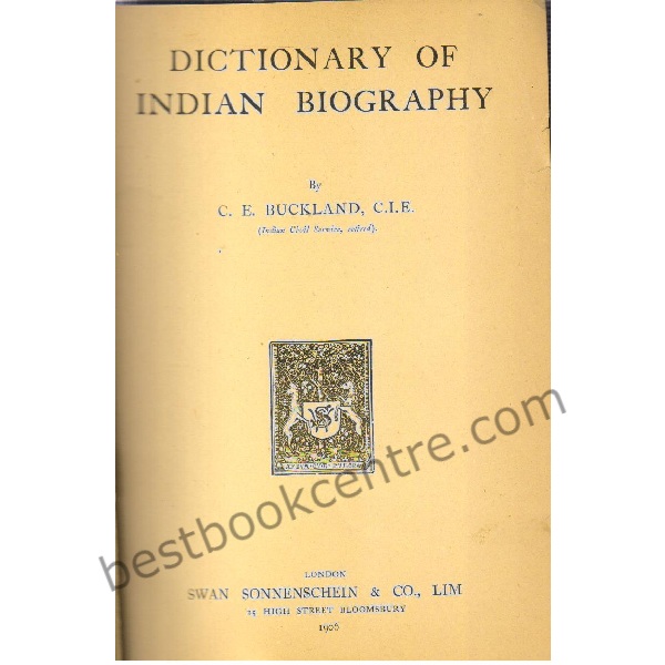 Dictionary of Indian Biography