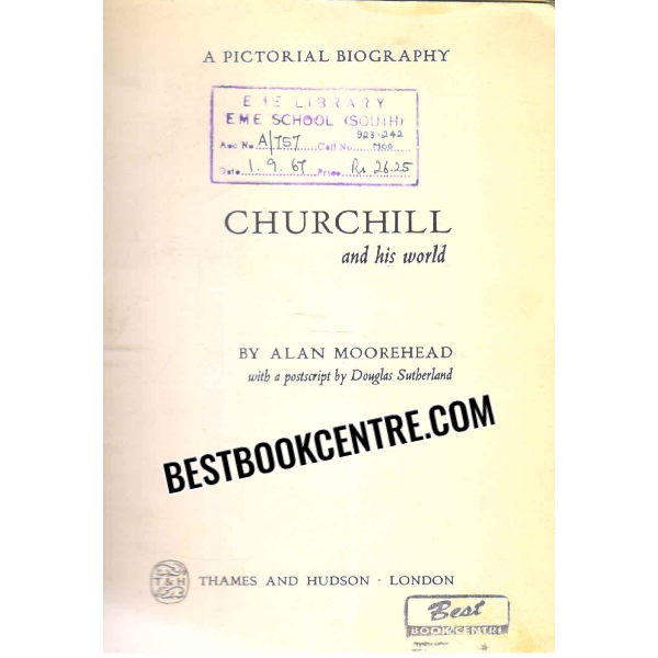 a pictorial biography churchill and his world