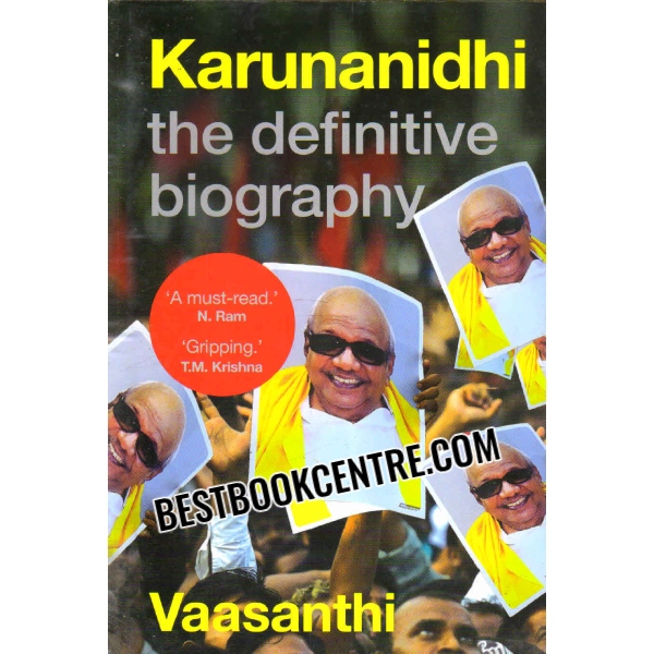 karunanidhi the definitive biography 1st edition