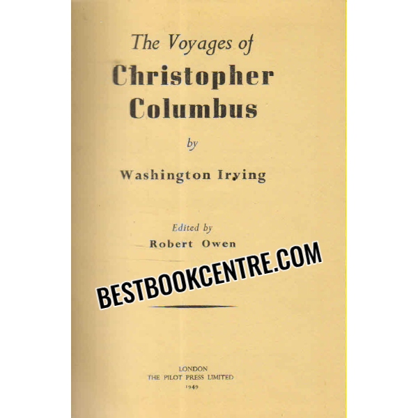 the voyages of christopher columbus 1st edition