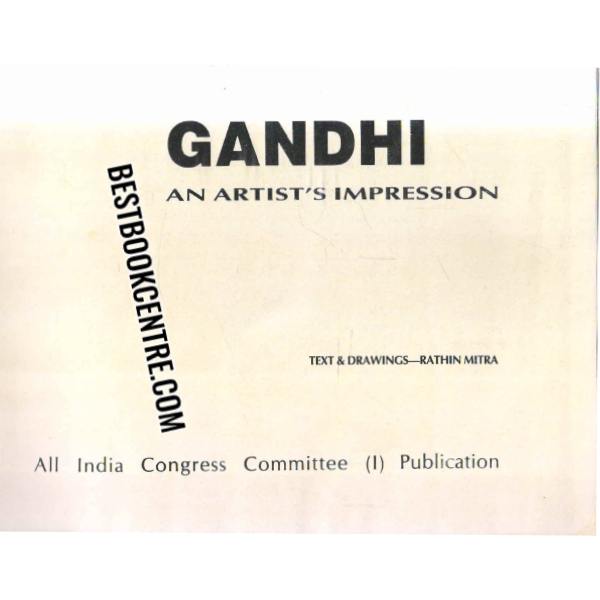 gandhi an artists impression 1st edition