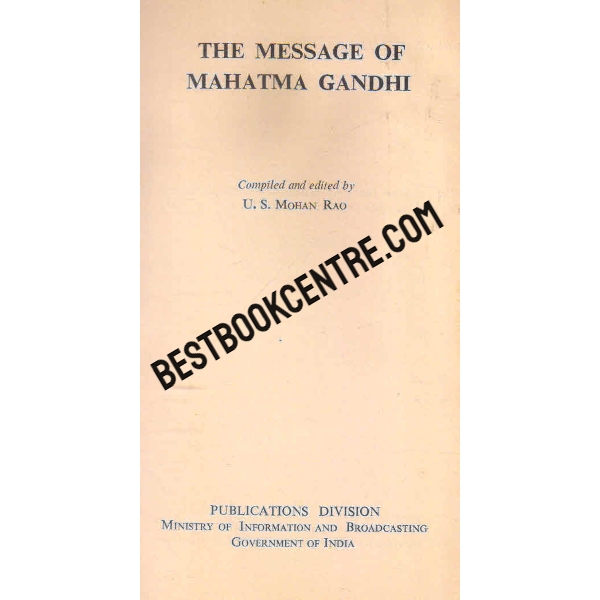 the message of mahatma gandhi