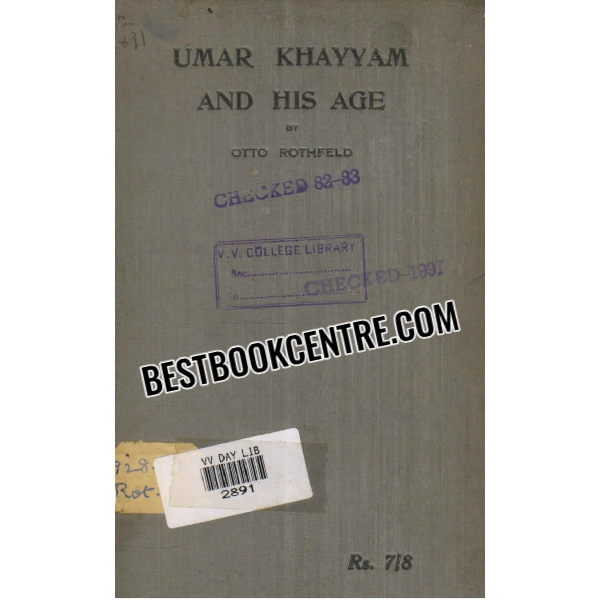 umar khayyam and his age 1st edition