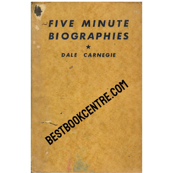 Five Minute Biographies 1st edition 