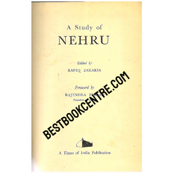 A Study of  Nehru 1st edition