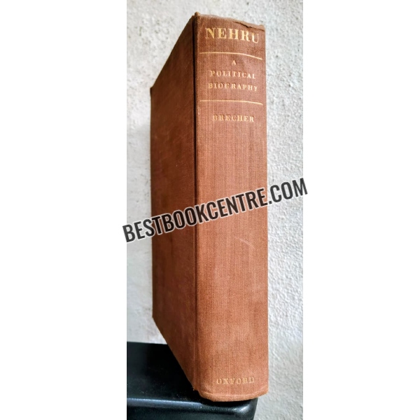 nehru a political biography 1st edition