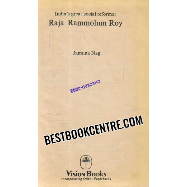 raja rammohun roy 