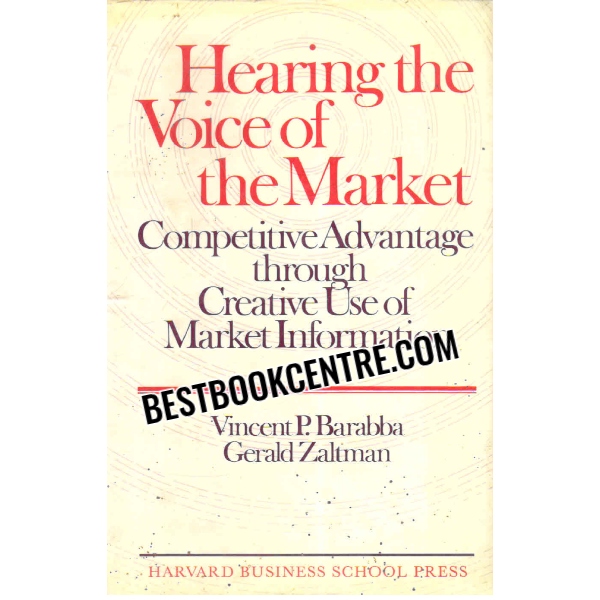 hearing the voice of the market 1st edition