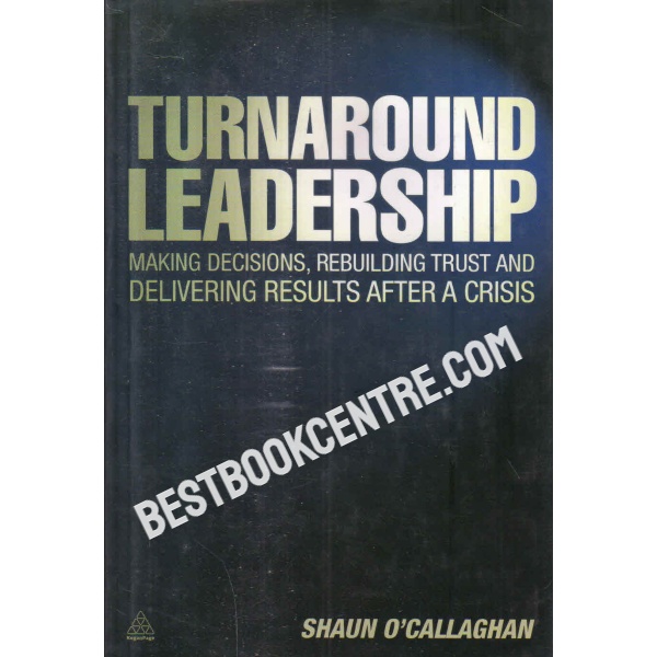 turnaround leadership 1st edition