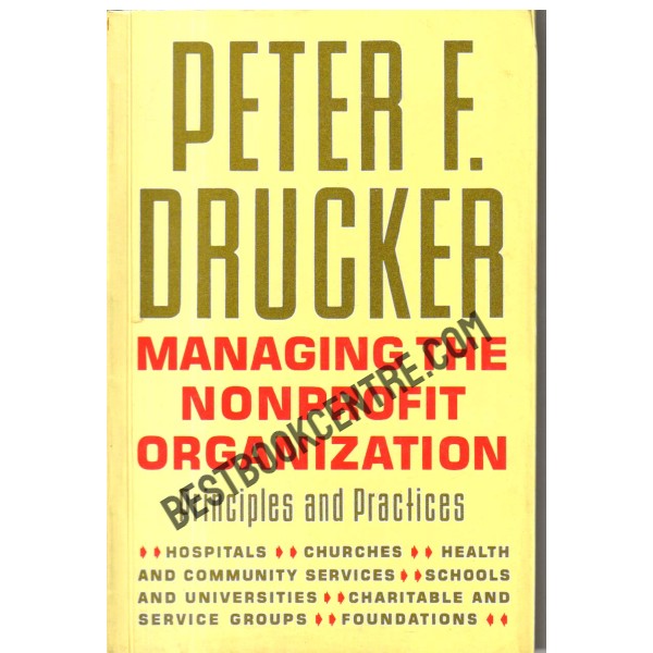 Managing the Non Profit Organizations