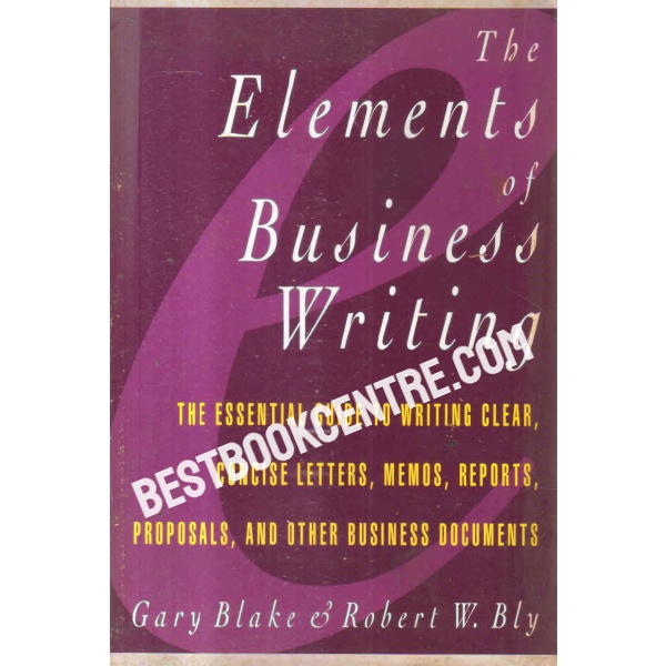 the elements of business writing