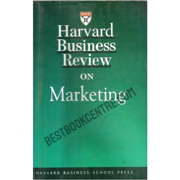 Harvard Business Review on Marketing