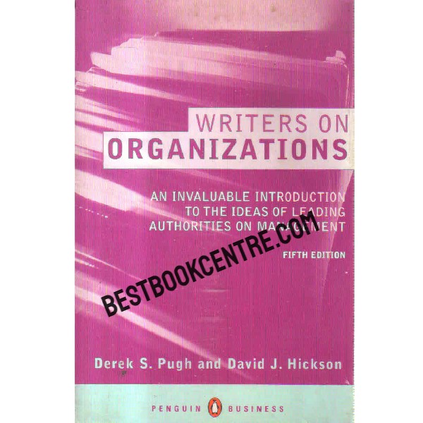 writers on organizations 