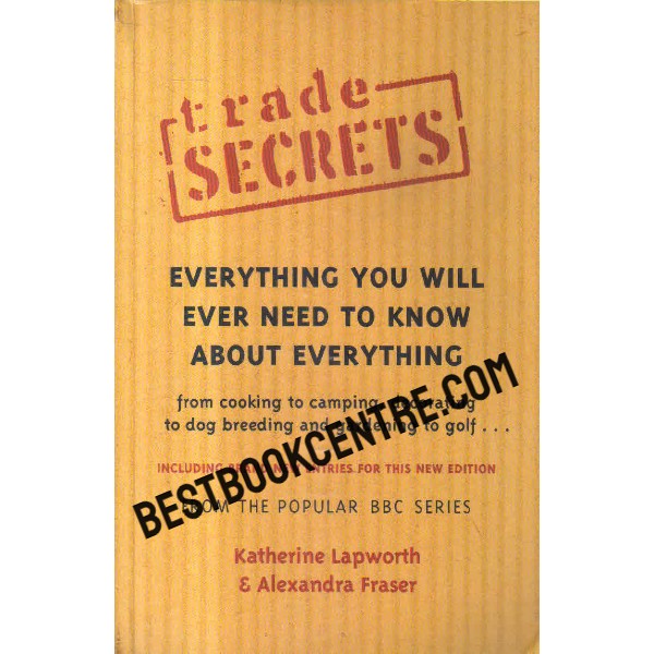 trade secrets everything you will ever need to know about everything